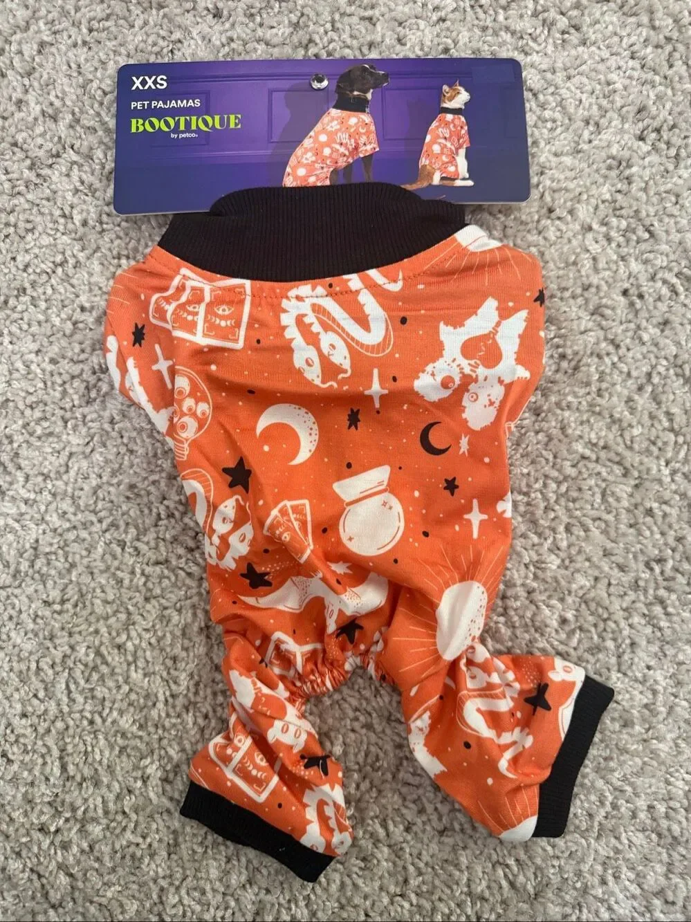 Bootique by Petco Halloween Pet Pajamas XXS